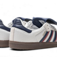 Samba LT Crystal White Dark Blue Gum (IE9169) - 37 1/3 EU - 5 US - Blue | SOSUKICKS