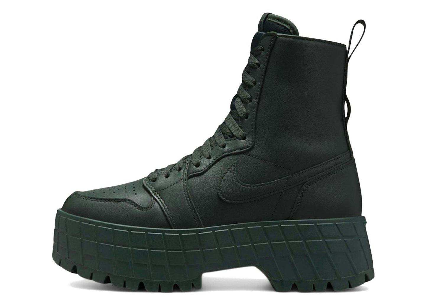 Jordan 1 High Brooklyn Dark Spruce Green (Women's)