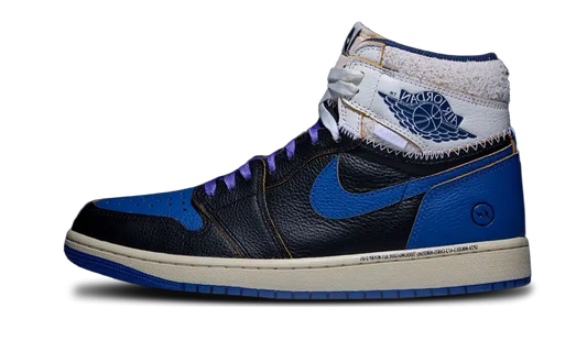 Air Jordan 1 High OG Fragment x Union White Black