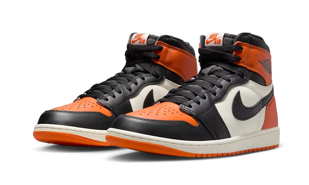 Air Jordan 1 High OG Shattered Backboard (DZ5485-008) - 36.5 EU - 4.5Y US - Orange | SOSUKICKS