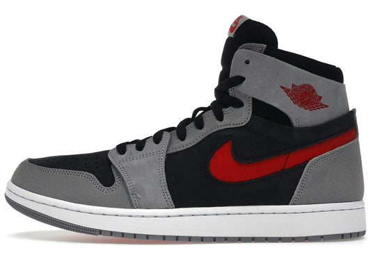 Jordan 1 High Zoom Air CMFT 2 Black Fire Red Cement