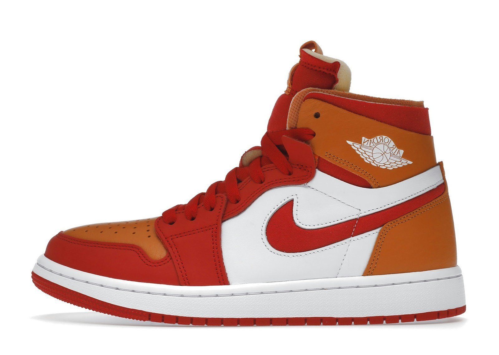 Jordan 1 High Zoom Air CMFT Fire Red Hot Curry (Women's)