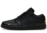 Jordan 1 Low Black Elephant Print