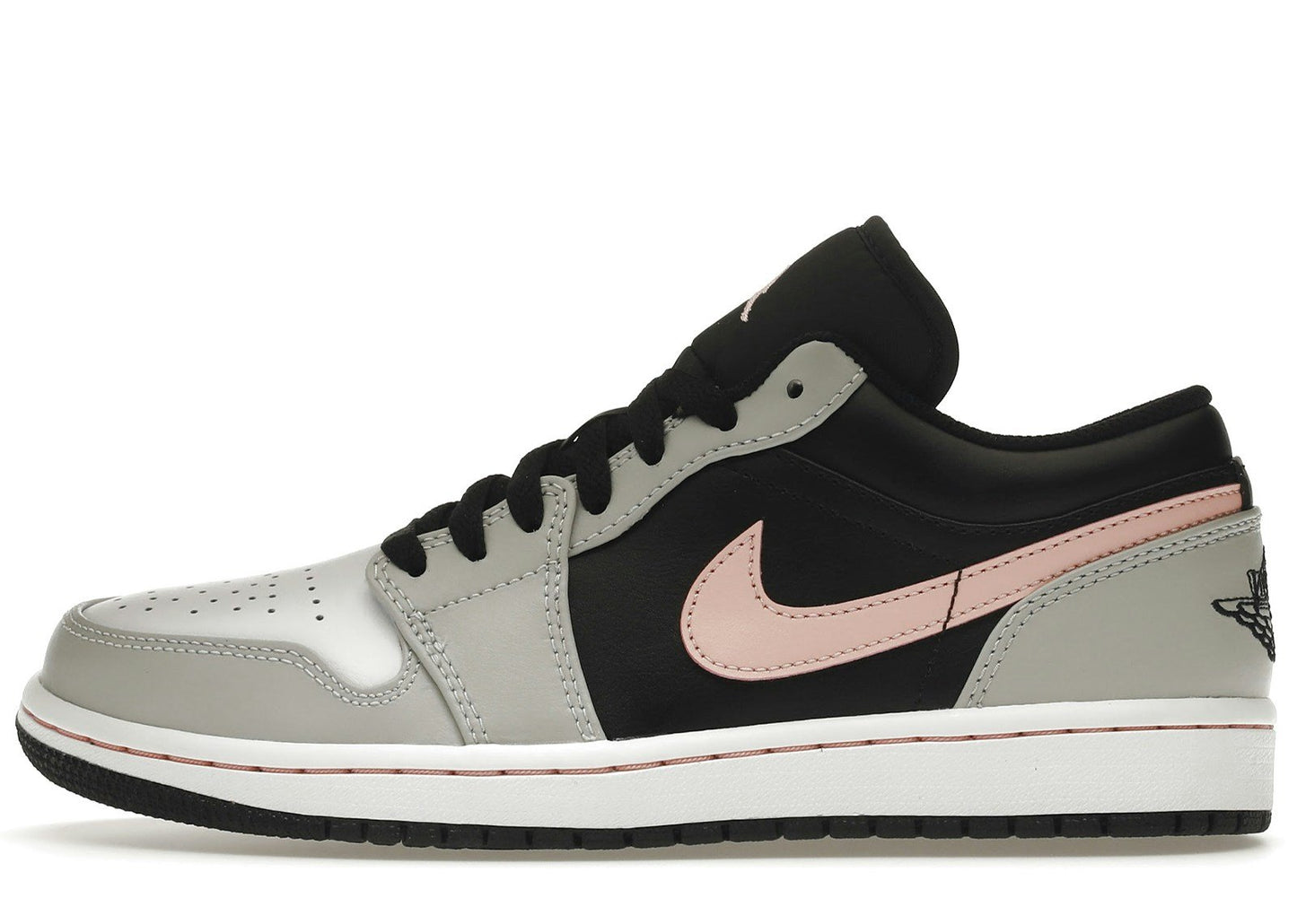 Jordan 1 Low Black Grey Pink