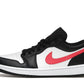 Jordan 1 Low Black Siren Red (Women's)