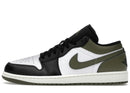 Jordan 1 Low Black Toe Medium Olive