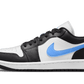 Air Jordan 1 Low Black University Blue - DC0774-041