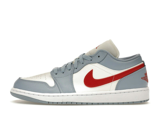 Jordan 1 Low Blue Whisper Dune Red (Women's)