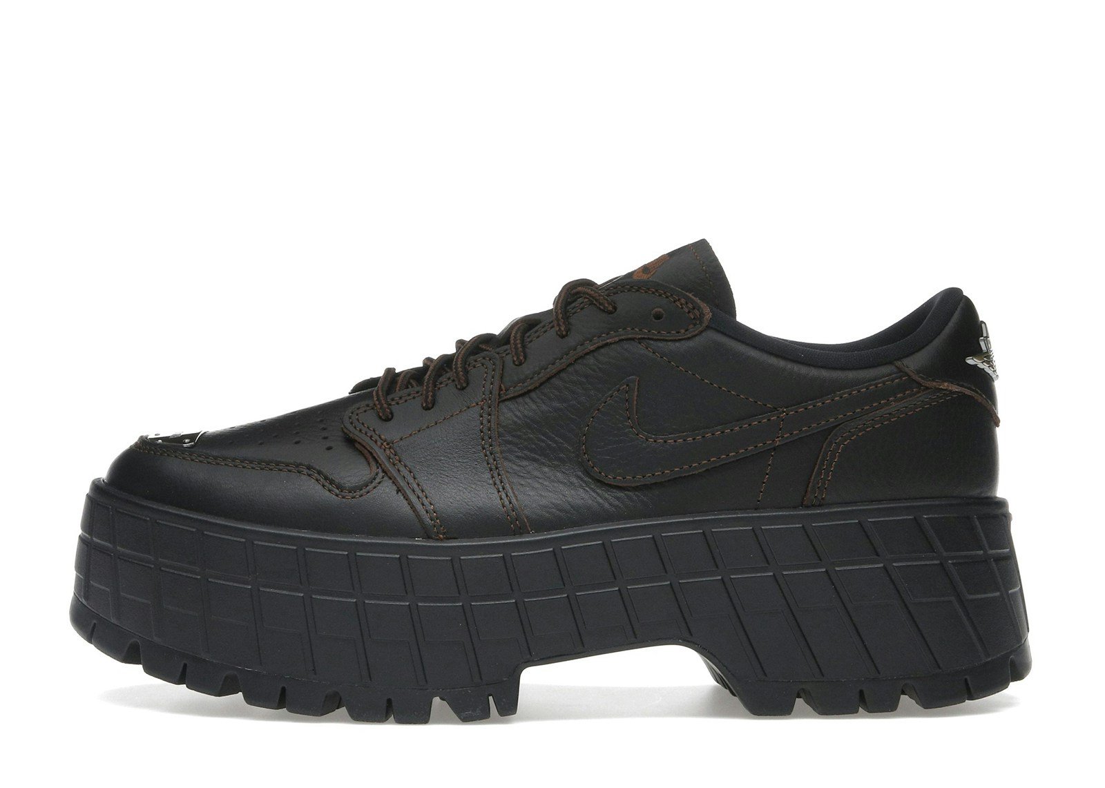 Jordan 1 Low Brooklyn Black Cacao Wow (Women's)