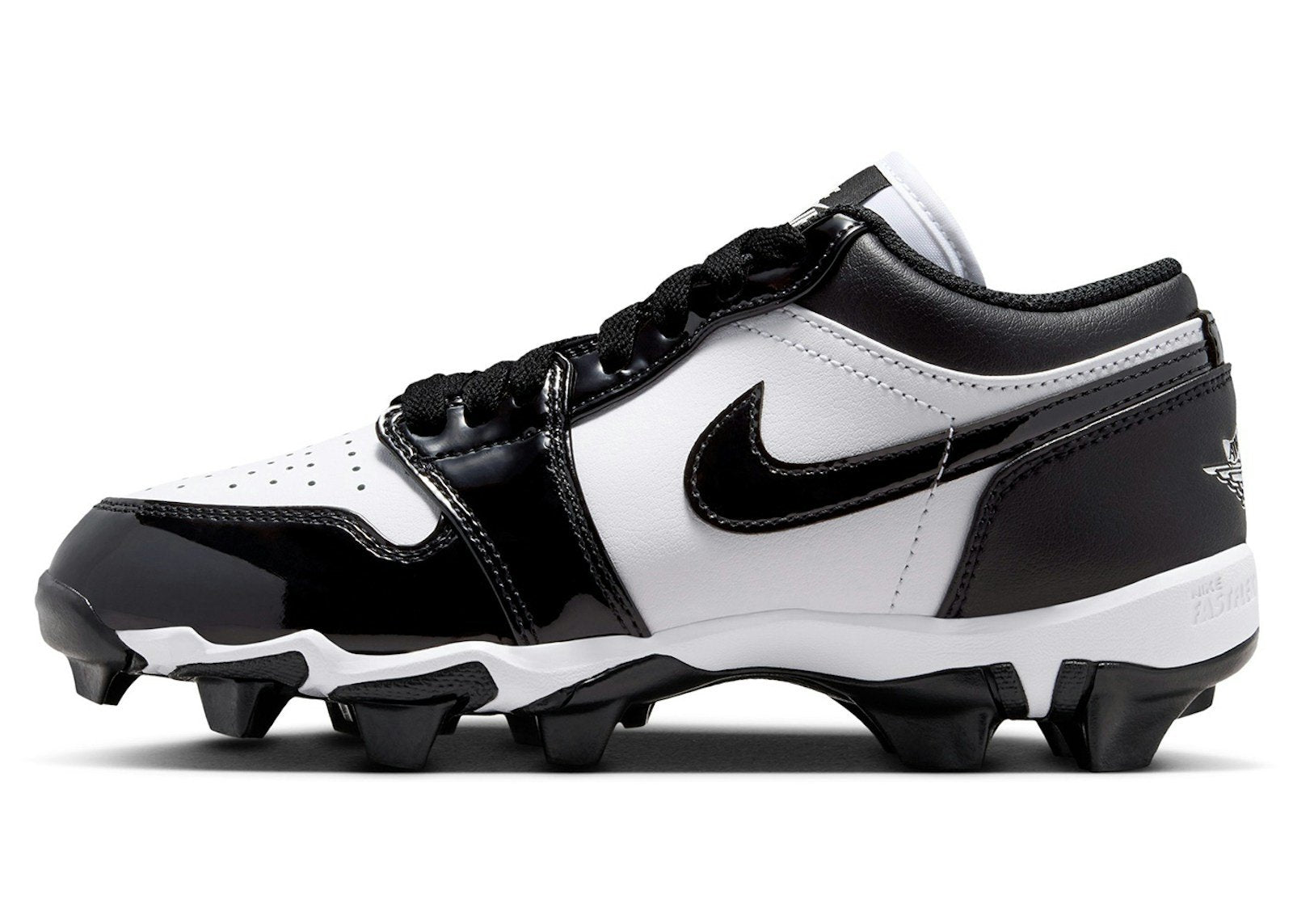 Jordan 1 Low Cleat Patent Panda (GS)