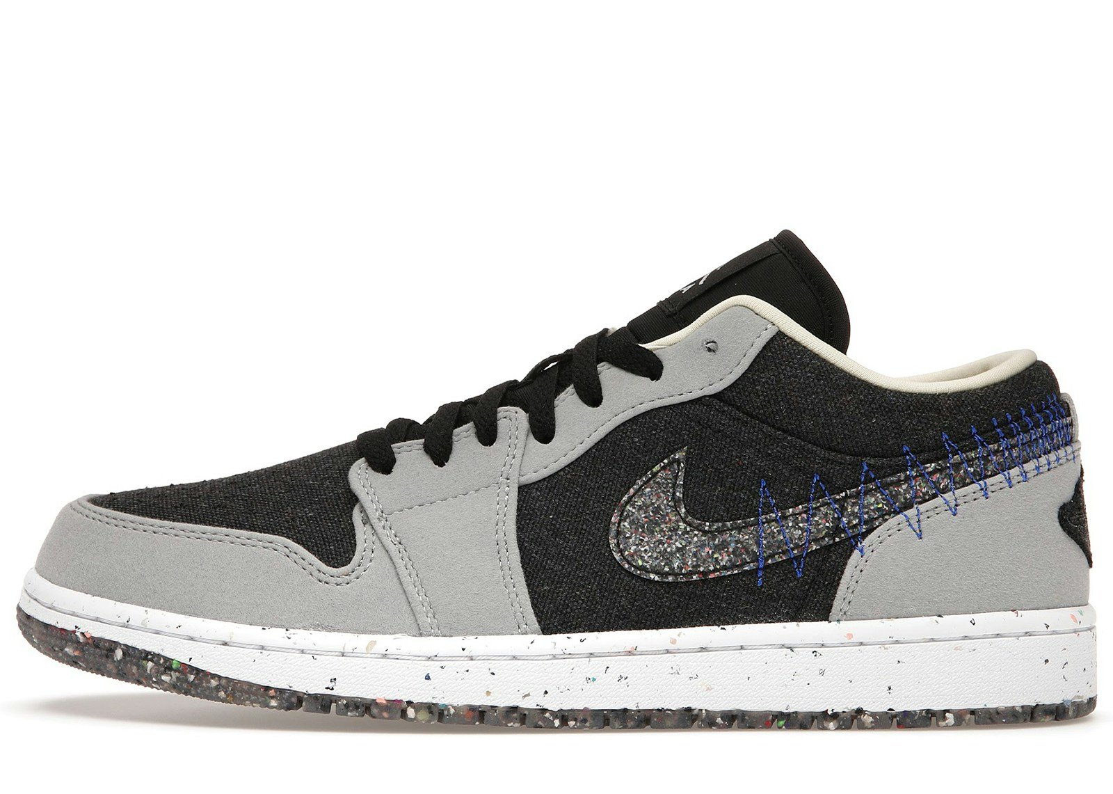 Jordan 1 Low SE Crater Black Grey
