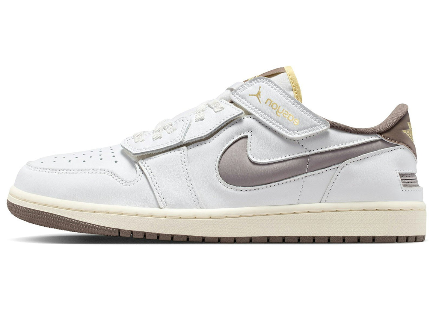 Jordan 1 Low EasyOn White Olive Grey Lemon Wash