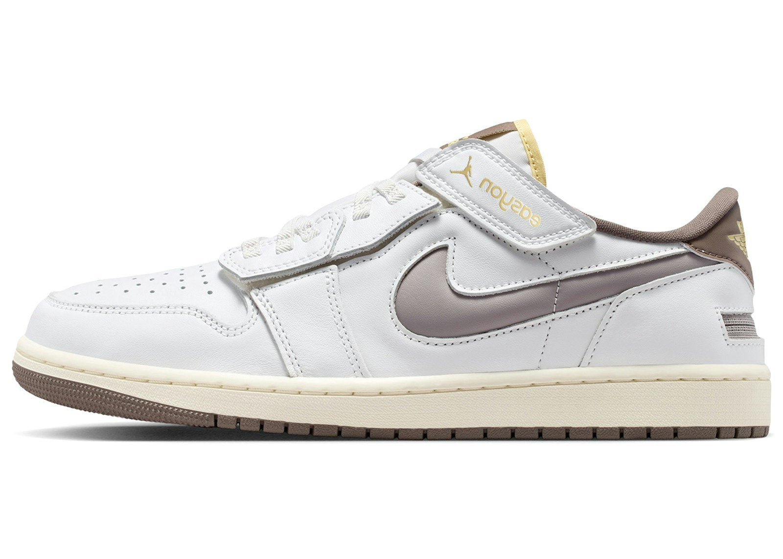 Jordan 1 Low EasyOn White Olive Grey Lemon Wash