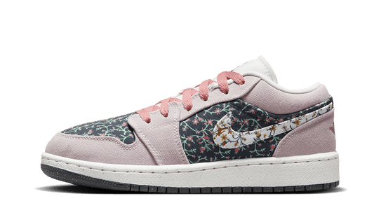 Air Jordan 1 Low Floral Canvas (FJ3445-001) - EU 35.5–40 - Pink | SOSUKICKS