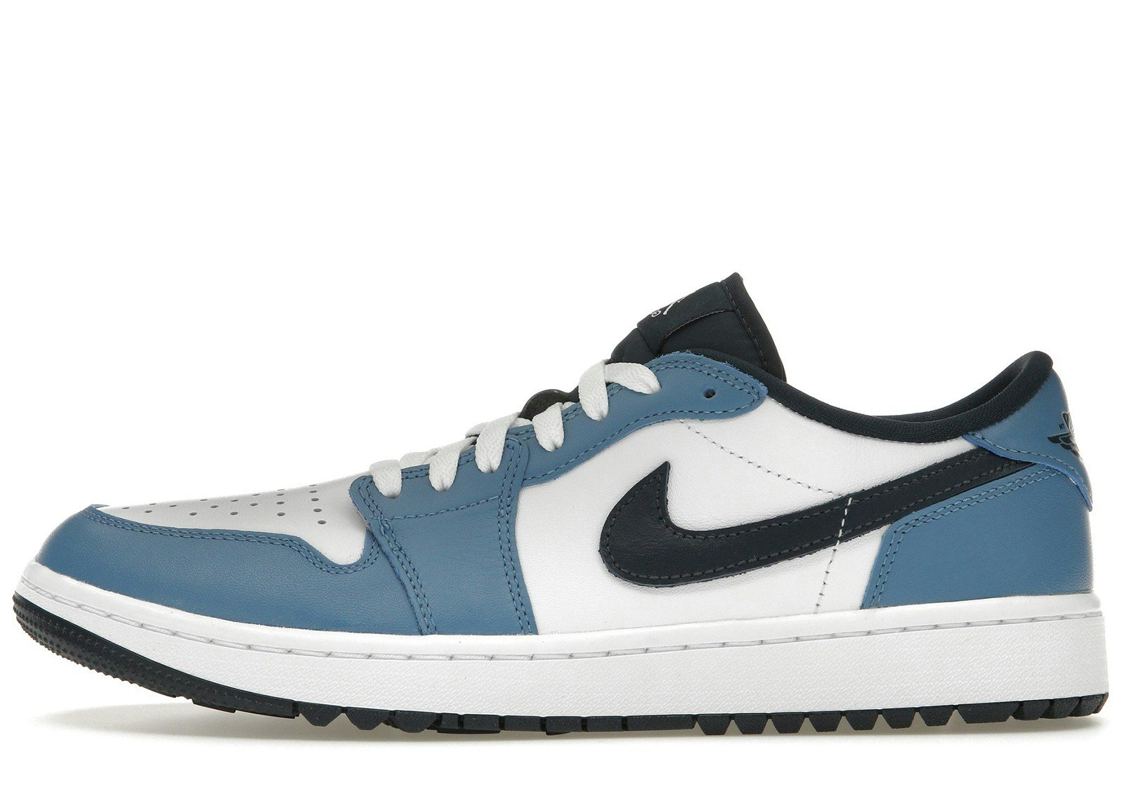 Jordan 1 Low Golf White Aegean Storm