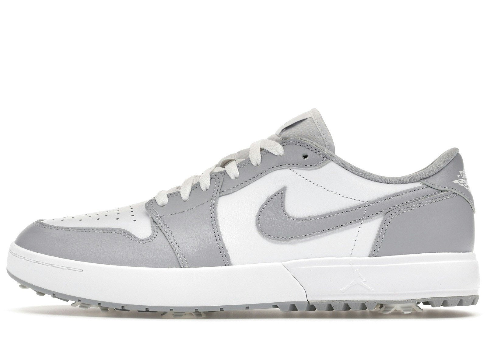 Jordan 1 Low Golf Spiked Wolf Grey White