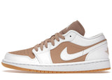 Jordan 1 Low Gum White