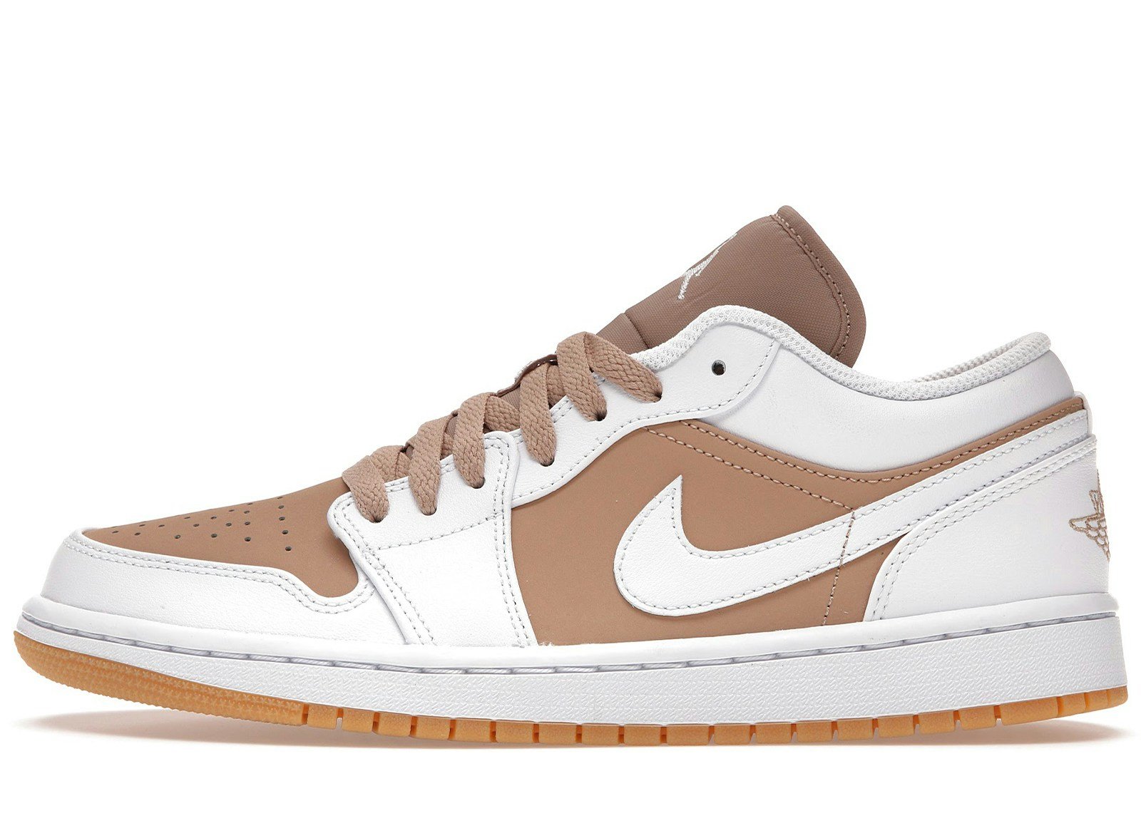 Jordan 1 Low Gum White