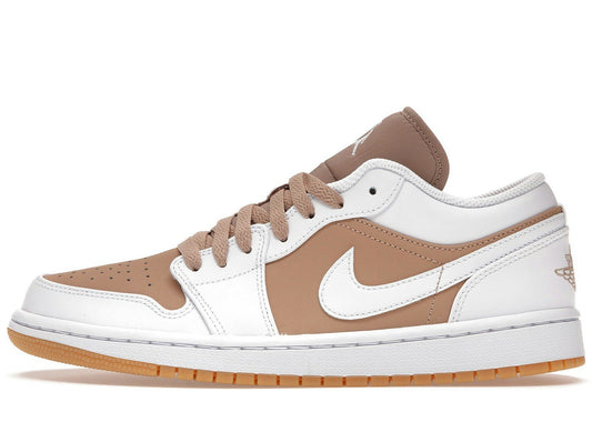 Jordan 1 Low Gum White