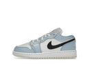 Jordan 1 Low Ice Blue Black (GS)