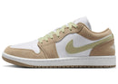 Jordan 1 Low Khaki Olive Aura (Women's)