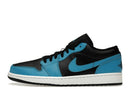 Jordan 1 Low Laser Blue Black
