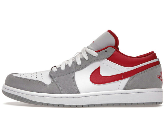 Jordan 1 Low SE Light Smoke Grey Gym Red