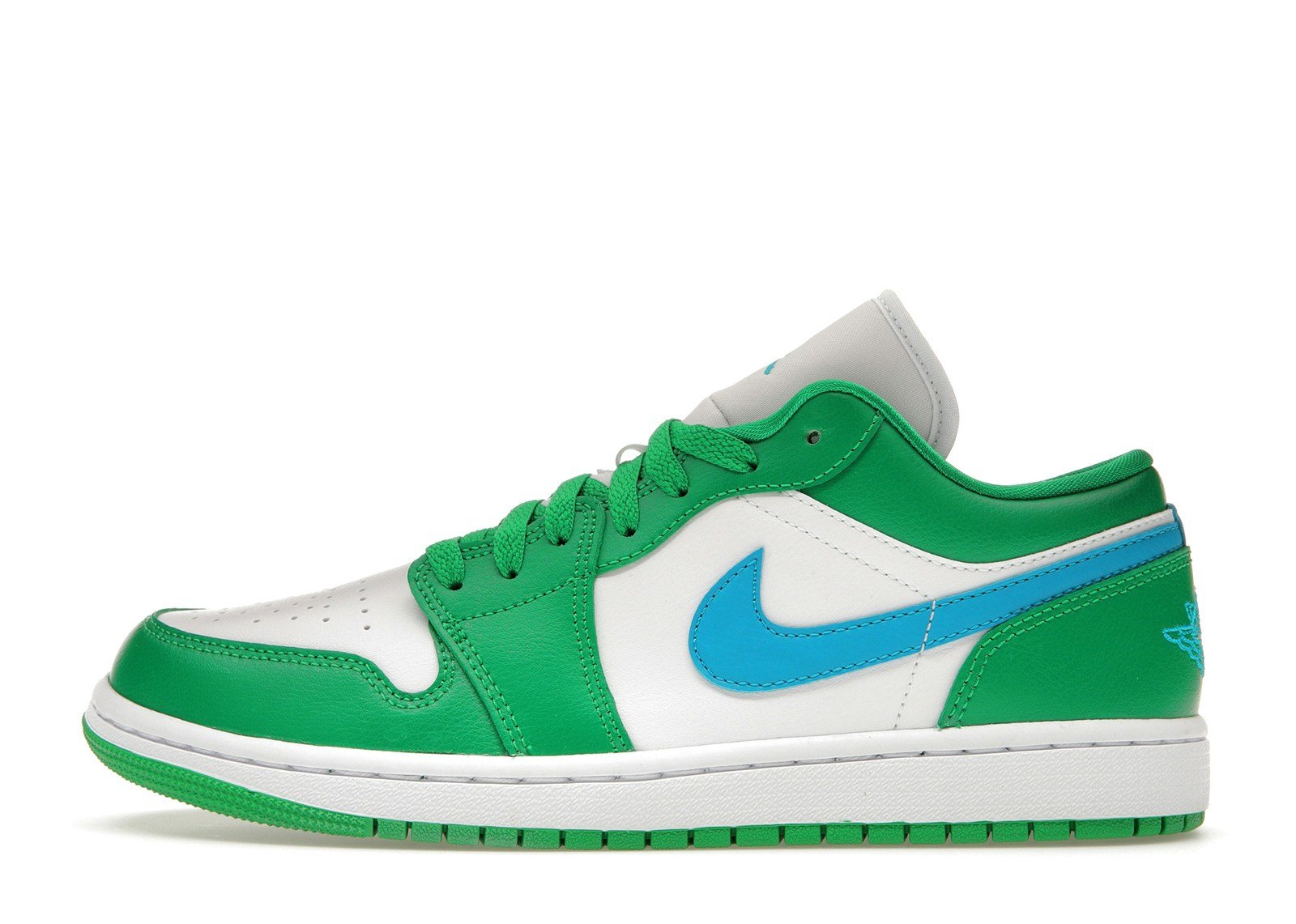 Jordan 1 Low Lucky Green Aquatone (Women's)