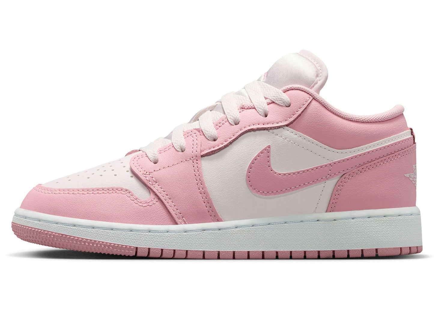 Jordan 1 Low Medium Soft Pink White (GS)