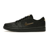 Jordan 1 Low Method of Make Black Metallic Gold (Women's)