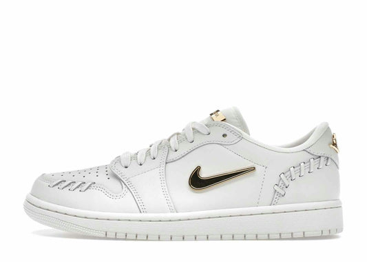 Jordan 1 Low Method of Make Sail Metallic Gold (Women's)