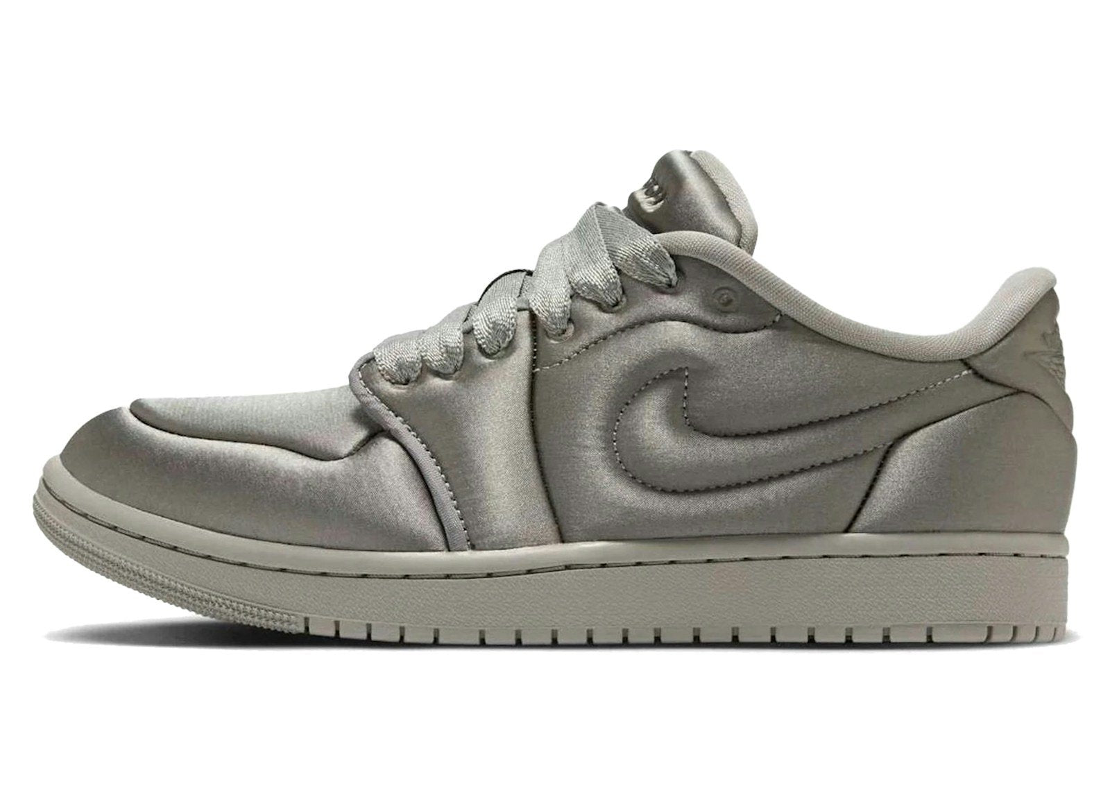 Jordan 1 Low Method of Make Satin Medium Grey (Women's)