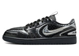 Jordan 1 Low Method of Make V3 Black Metallic Silver (Women's)