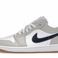 Jordan 1 Low Midnight Navy Neutral Grey
