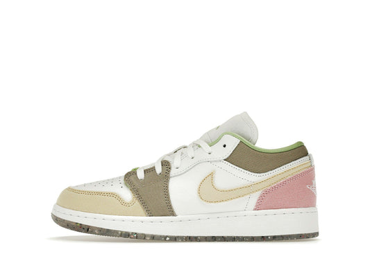 Jordan 1 Low Pastel Grind Vivid Green (GS)