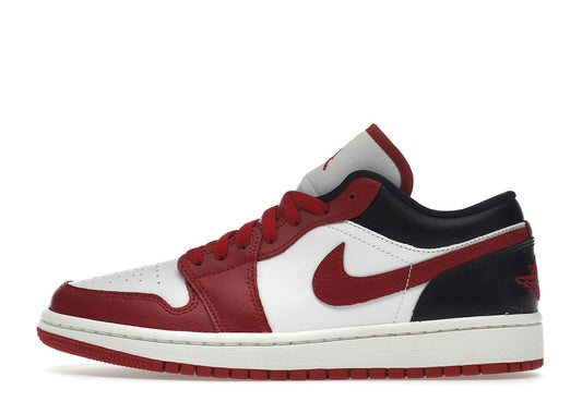 Jordan 1 Low Reverse Black Toe (Women's)