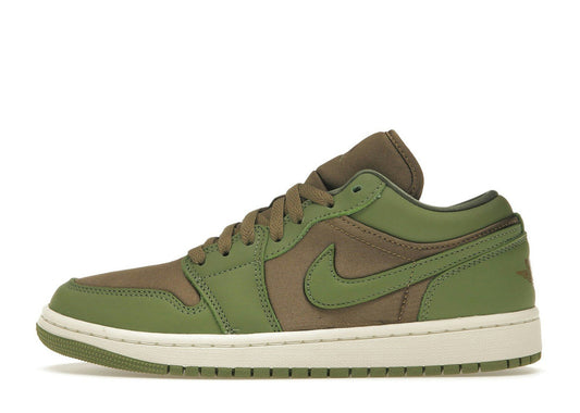 Jordan 1 Low SE Brown Kelp Sky J Light Olive (Women's)