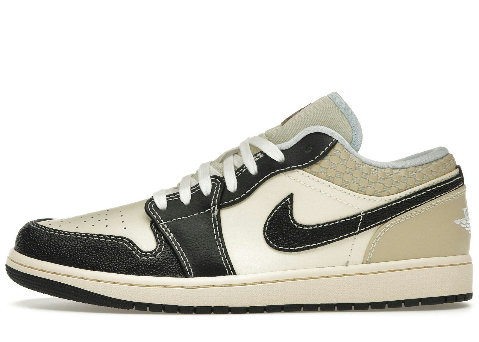 Jordan 1 Low SE Coconut Milk Black Muslin