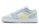 Jordan 1 Low SE Half Blue Sail Vapor Green (GS)