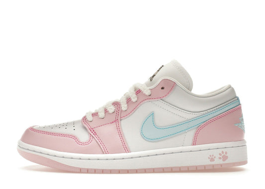 Jordan 1 Low SE Paw Print Pink Foam (Women's)