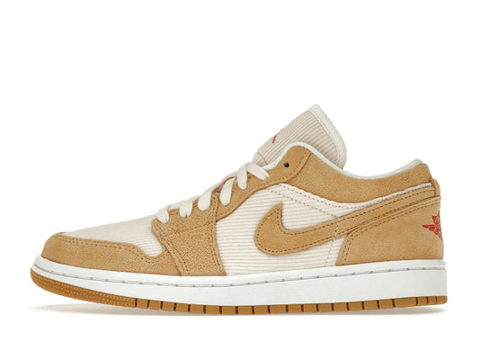 Jordan 1 Low SE Twine Orange Quartz Corduroy (Women's)