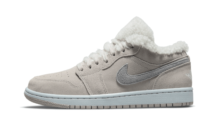 Air Jordan 1 Low SE Sherpa Fleece (DO0750-002) - EU 36–44.5 - Gray | SOSUKICKS
