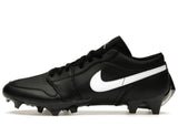 Jordan 1 Low TD Cleat Black White