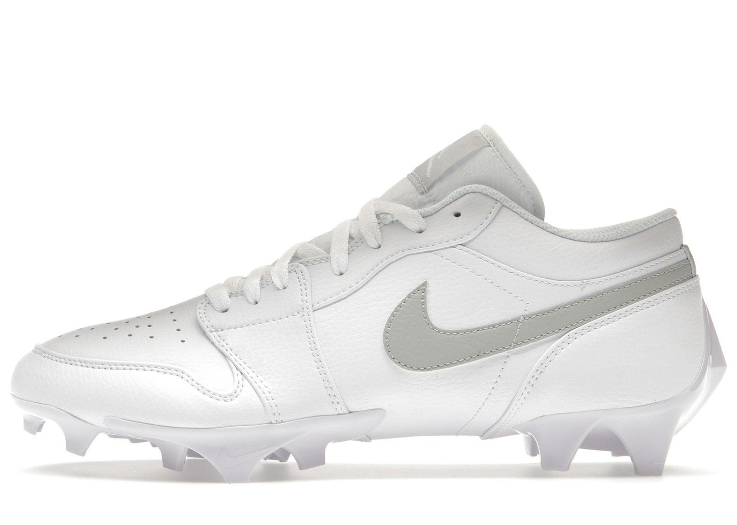Jordan 1 Low TD Cleat White Grey Fog