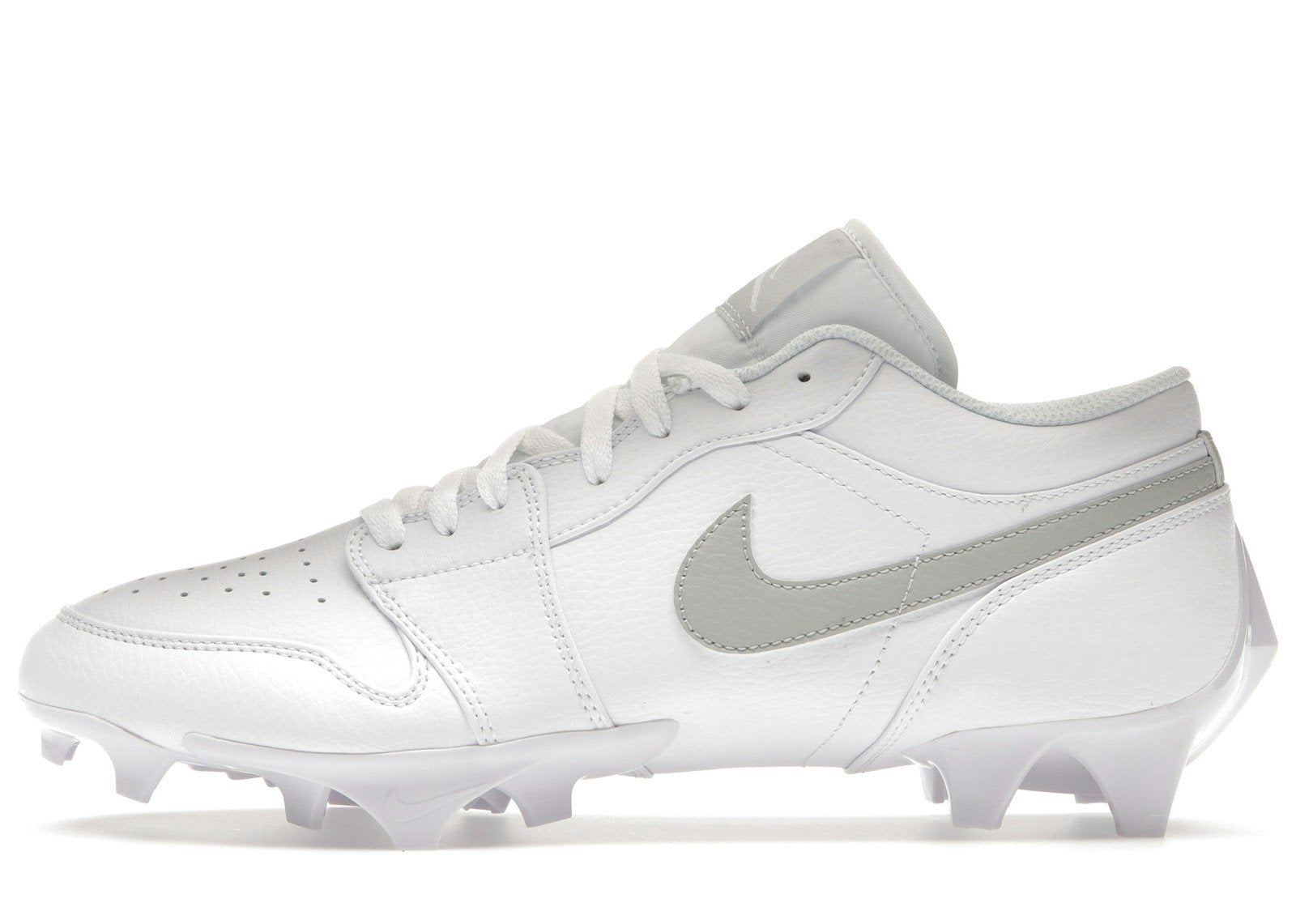 Jordan 1 Low TD Cleat White Grey Fog