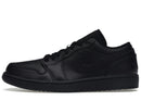 Jordan 1 Low Triple Black