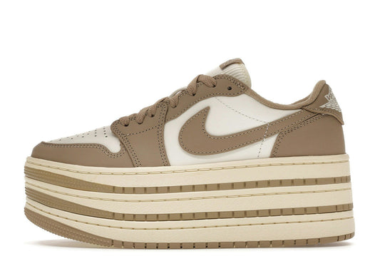 Jordan 1 Low Triple Stack Khaki Sail (Women's)