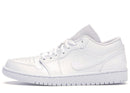 Jordan 1 Low Triple White Fog Grey