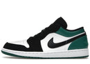 Jordan 1 Low White Black Mystic Green