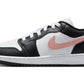 Jordan 1 Low White Black Rust Pink (GS)
